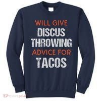 Track Field Events Throwing Humor Funny Discus Thrower Sweatshirt thumb 0
