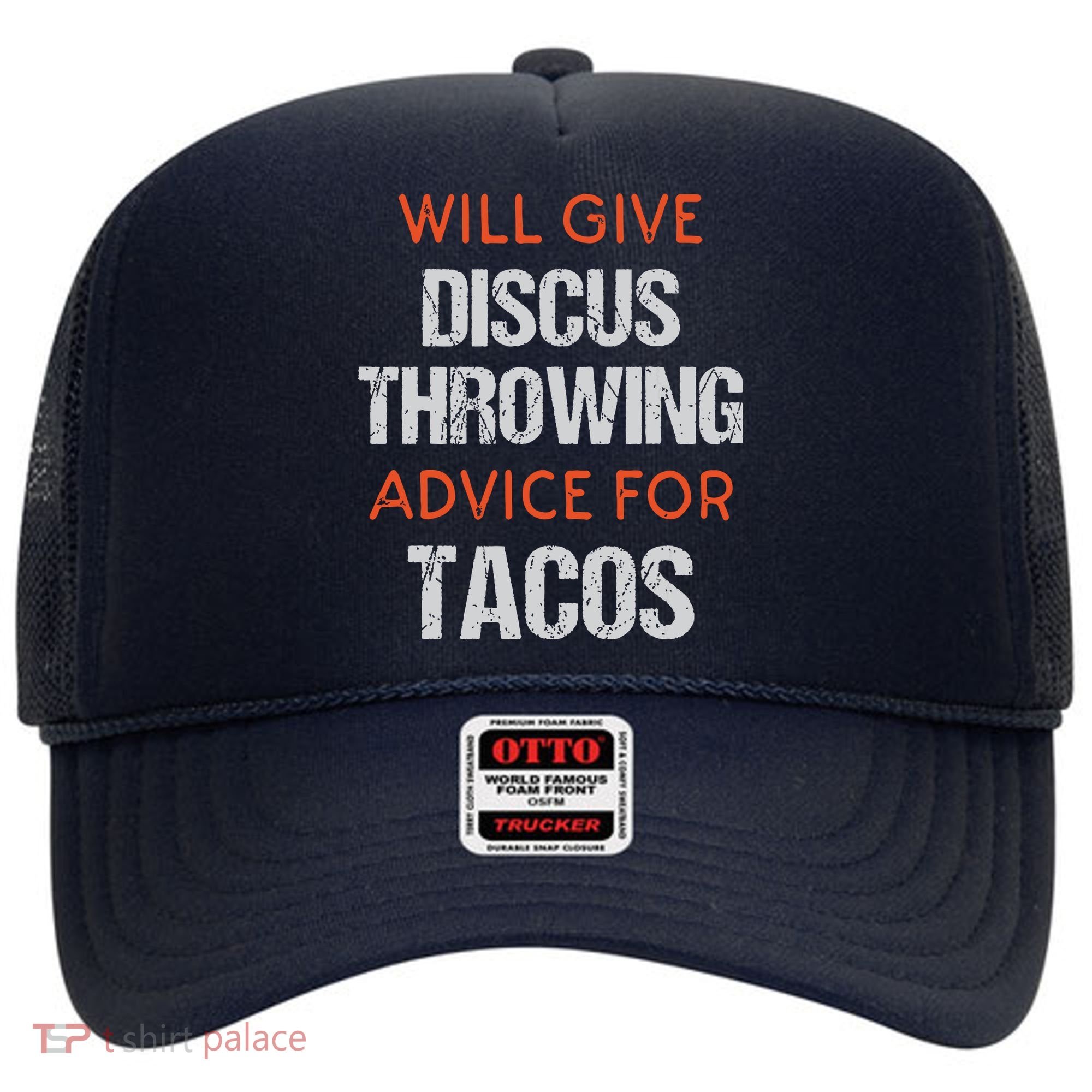Track Field Events Throwing Humor Funny Discus Thrower Hat