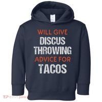 Track Field Events Throwing Humor Funny Discus Thrower Toddler Hoodie thumb 0
