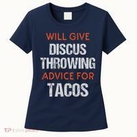 Track Field Events Throwing Humor Funny Discus Thrower Women's T-Shirt thumb 0