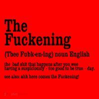 The Fuckening Funny Definition Meaning Offensive Joke Santa Hat thumb 1