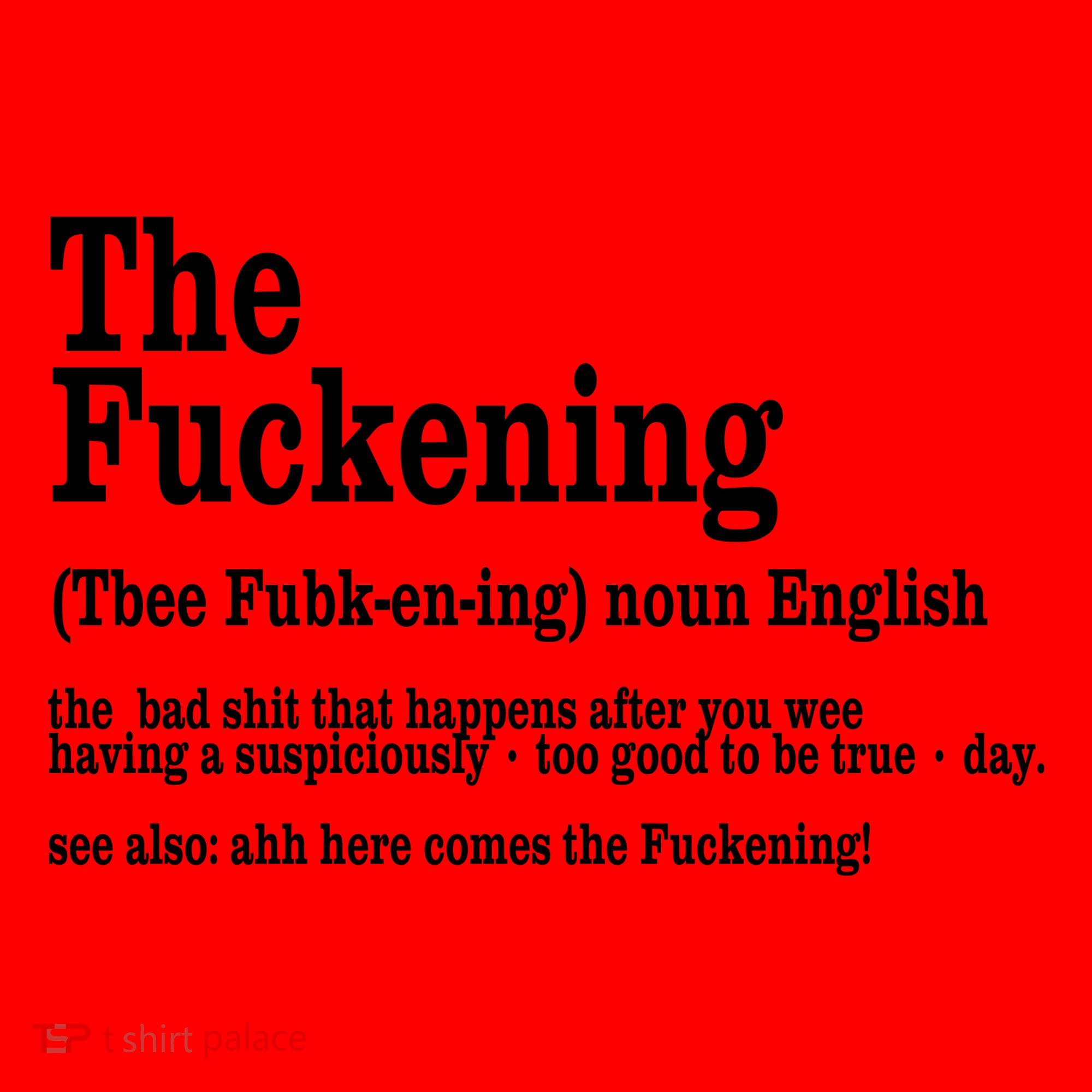 The Fuckening Funny Definition Meaning Offensive Joke Santa Hat