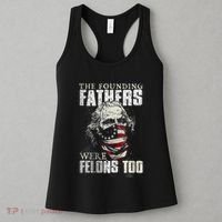 The Founding Fathers Were Felons Too Women's Tank Top thumb 3