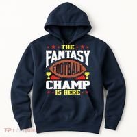 The Fantasy Football Champ Is Here Champion Draft League Premium Hoodie thumb 0