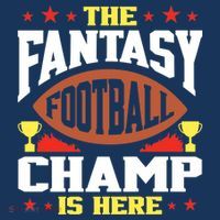The Fantasy Football Champ Is Here Champion Draft League Premium Sweatshirt thumb 3