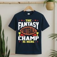 The Fantasy Football Champ Is Here Champion Draft League Premium T-Shirt thumb 2