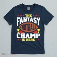 The Fantasy Football Champ Is Here Champion Draft League Premium T-Shirt thumb 5