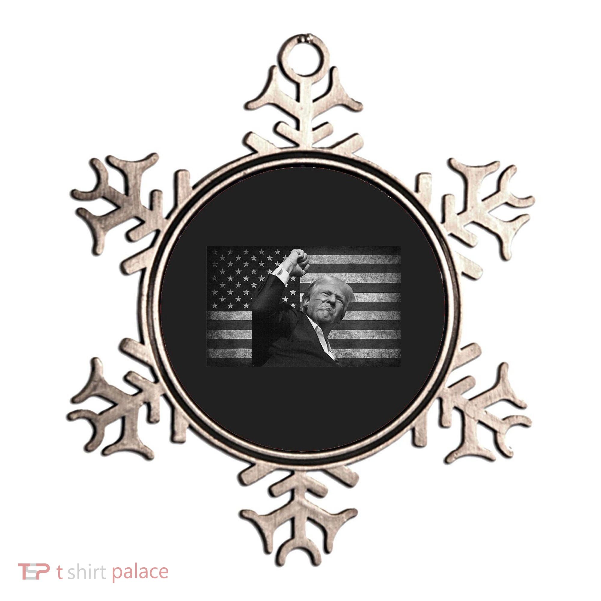 Trump Fight For Freedom 2024 Patriot Ornament