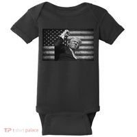 Trump Fight For Freedom 2024 Patriot Baby Bodysuit thumb 0