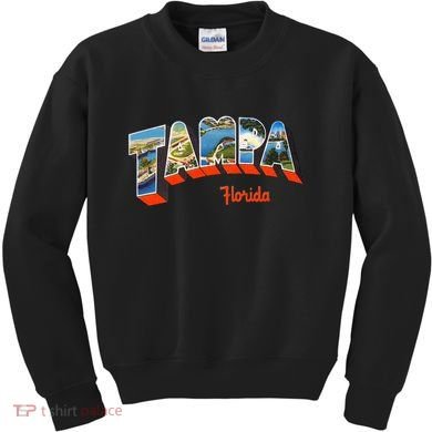Tampa Florida Fl Kids Sweatshirt