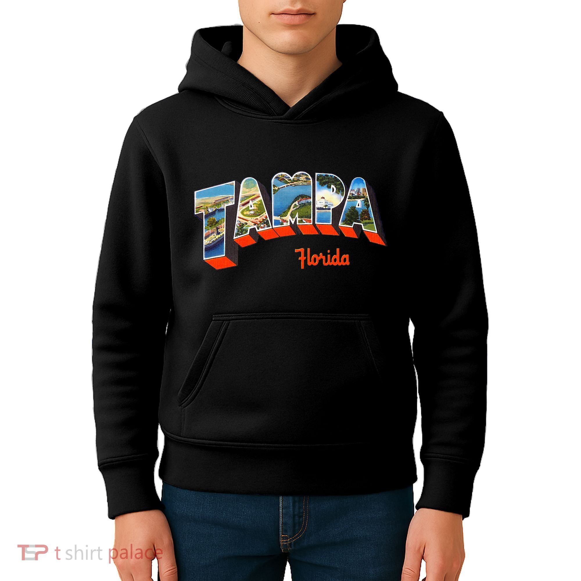 Tampa Florida Fl Kids Hoodie