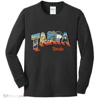 Tampa Florida Fl Kids Long Sleeve Shirt thumb 0