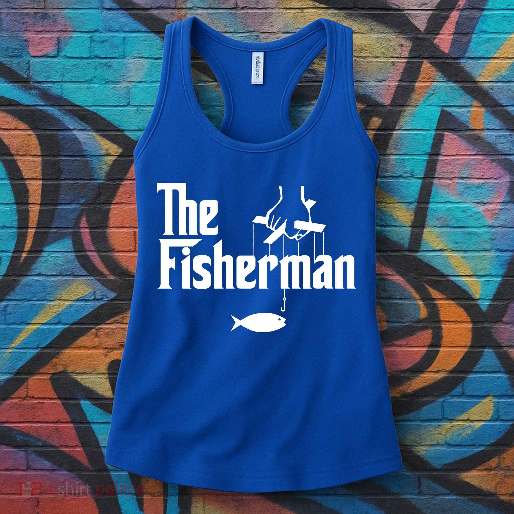 The Fisherman Funny Fishing Women's Tank Top