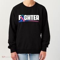 Thyroid Fighter Funny Gift Thyroid Cancer Survivor Thyroid Cancer Gift Women's Sweatshirt thumb 0