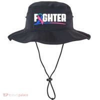 Thyroid Fighter Funny Gift Thyroid Cancer Survivor Thyroid Cancer Gift Bucket Hat thumb 0