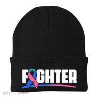 Thyroid Fighter Funny Gift Thyroid Cancer Survivor Thyroid Cancer Gift Beanie thumb 0