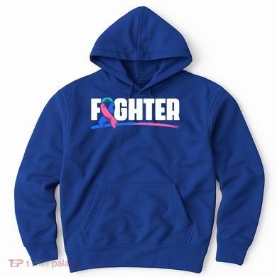 Thyroid Fighter Funny Gift Thyroid Cancer Survivor Thyroid Cancer Gift Hoodie