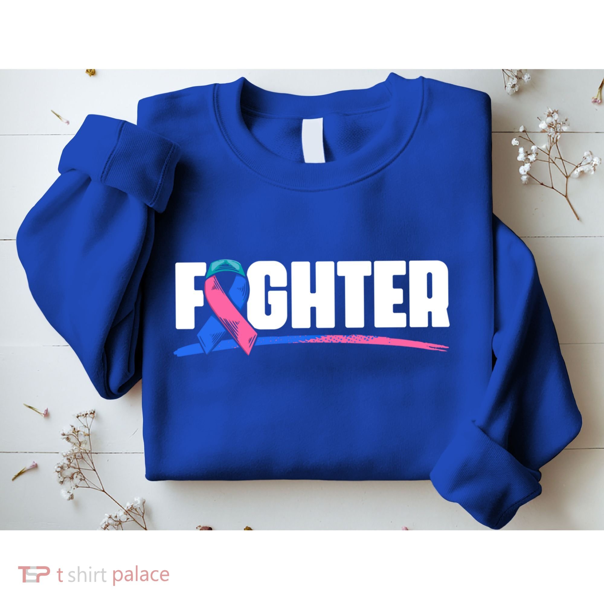 Thyroid Fighter Funny Gift Thyroid Cancer Survivor Thyroid Cancer Gift Sweatshirt