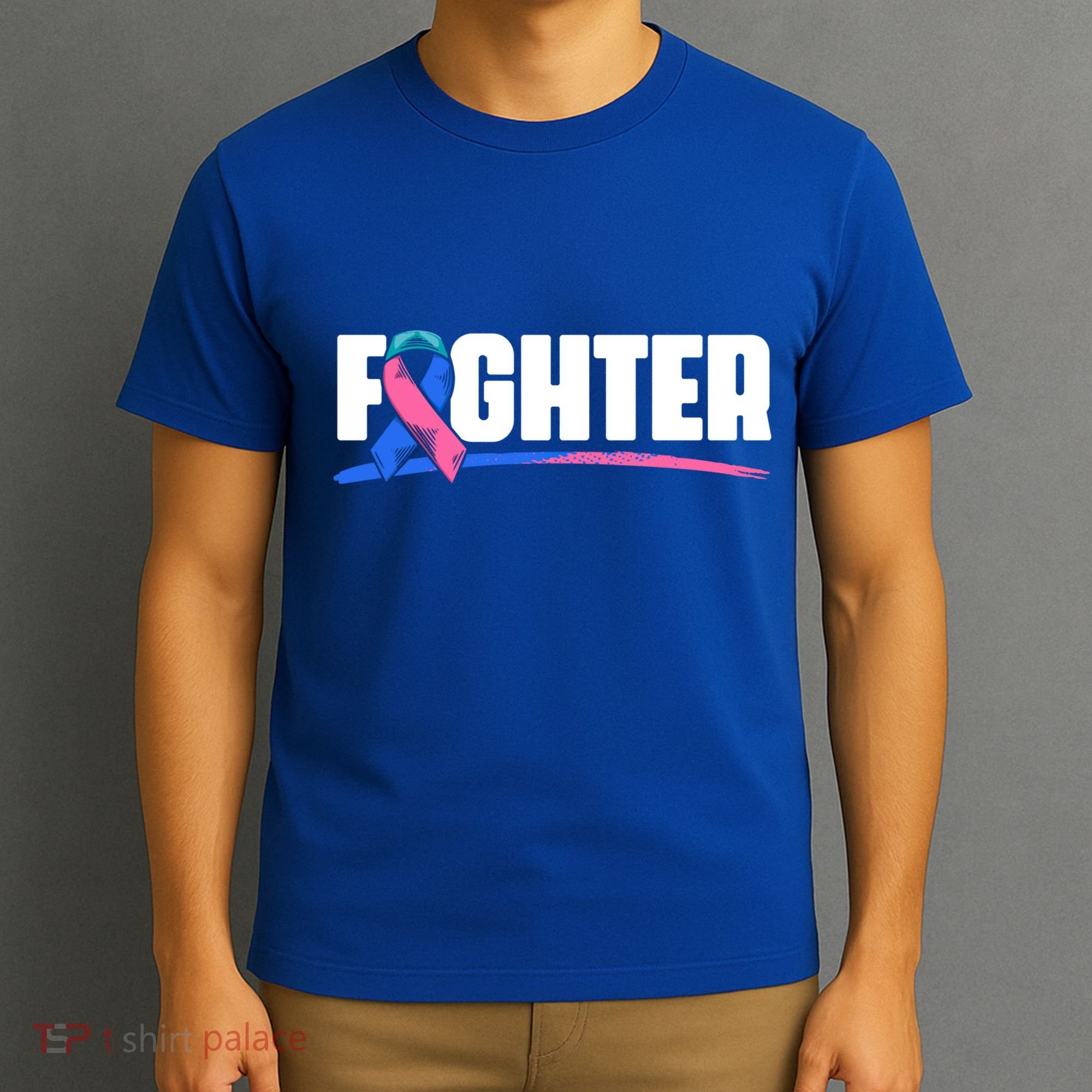 Thyroid Fighter Funny Gift Thyroid Cancer Survivor Thyroid Cancer Gift T-Shirt
