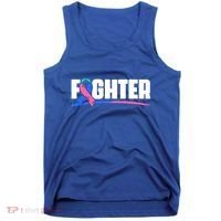 Thyroid Fighter Funny Gift Thyroid Cancer Survivor Thyroid Cancer Gift Tank Top thumb 0