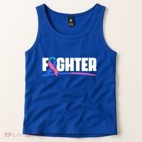 Thyroid Fighter Funny Gift Thyroid Cancer Survivor Thyroid Cancer Gift Tank Top thumb 2