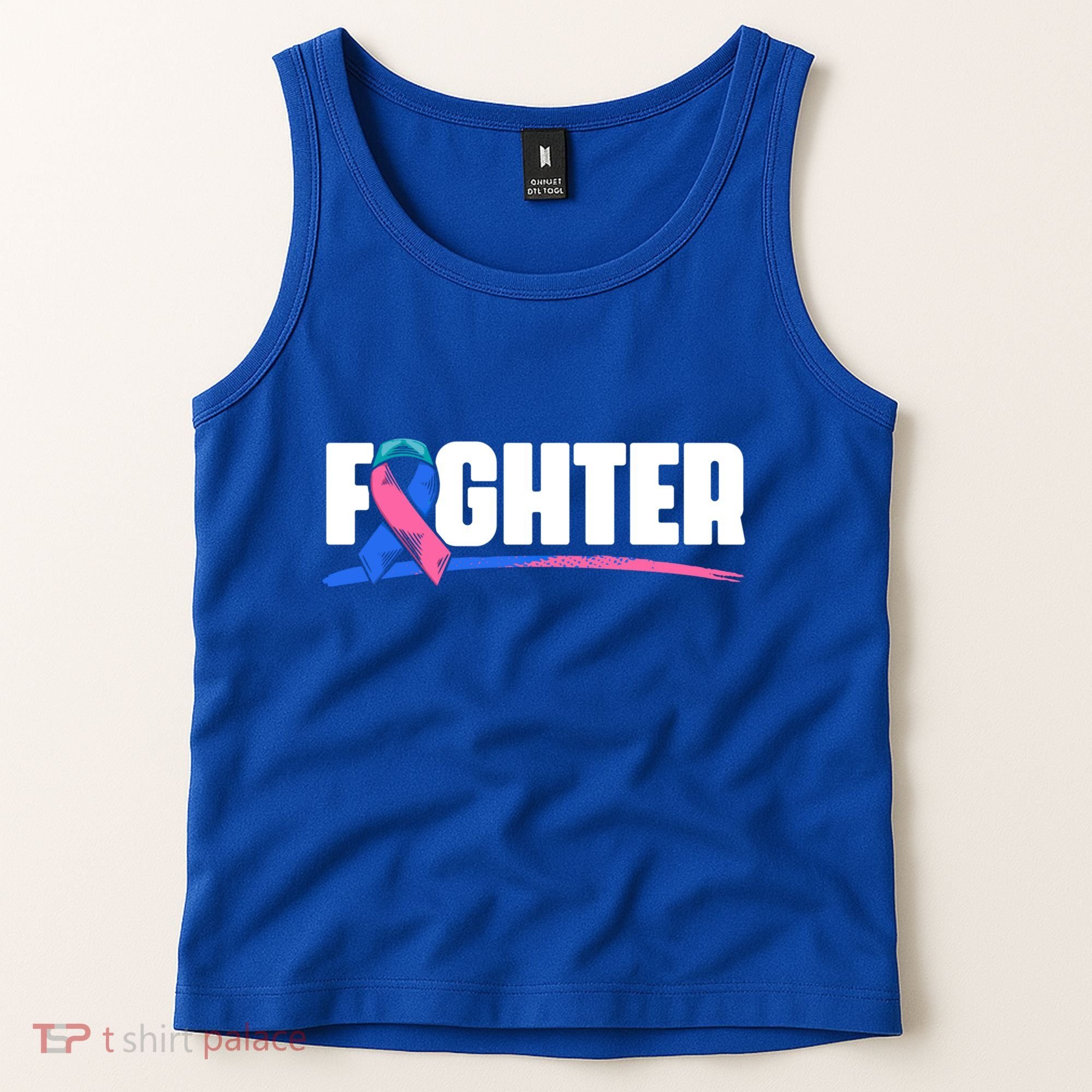 Thyroid Fighter Funny Gift Thyroid Cancer Survivor Thyroid Cancer Gift Tank Top