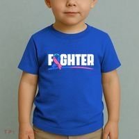 Thyroid Fighter Funny Gift Thyroid Cancer Survivor Thyroid Cancer Gift Toddler T-Shirt thumb 2