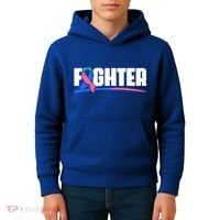 Thyroid Fighter Funny Gift Thyroid Cancer Survivor Thyroid Cancer Gift Kids Hoodie thumb 4