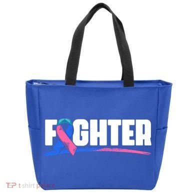 Thyroid Fighter Funny Gift Thyroid Cancer Survivor Thyroid Cancer Gift Tote Bag