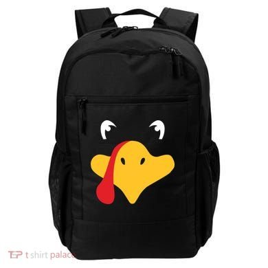 Turkey Face Funny Thanksgiving Backpack
