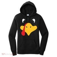 Turkey Face Funny Thanksgiving Women's Hoodie thumb 0