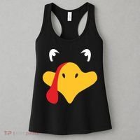 Turkey Face Funny Thanksgiving Women's Tank Top thumb 3
