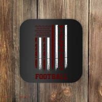 Texas Football Fan American Flag Coaster thumb 0