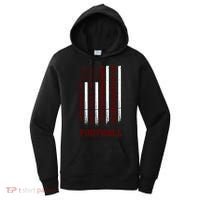 Texas Football Fan American Flag Women's Hoodie thumb 0