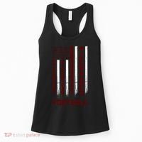 Texas Football Fan American Flag Women's Tank Top thumb 0