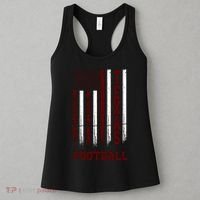 Texas Football Fan American Flag Women's Tank Top thumb 3