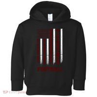 Texas Football Fan American Flag Toddler Hoodie thumb 0