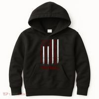 Texas Football Fan American Flag Kids Hoodie thumb 0