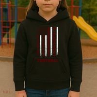 Texas Football Fan American Flag Kids Hoodie thumb 3
