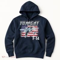 Tomcat F14 Fighter Jet Hoodie thumb 0