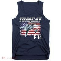 Tomcat F14 Fighter Jet Tank Top thumb 0