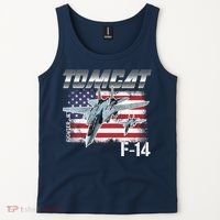 Tomcat F14 Fighter Jet Tank Top thumb 2