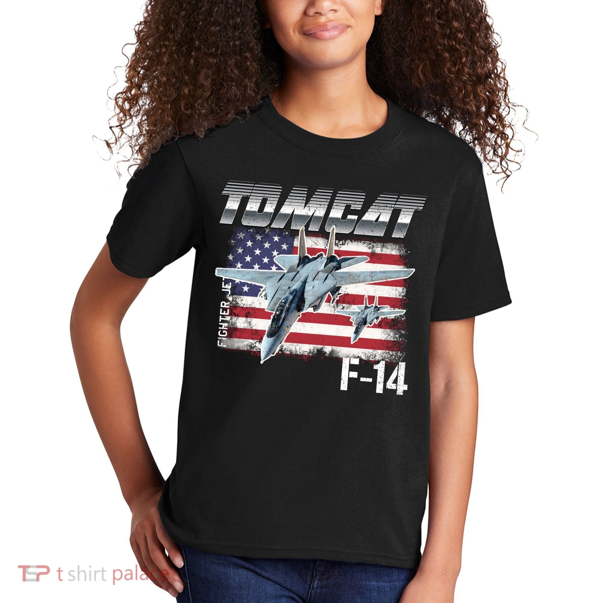 Tomcat F14 Fighter Jet Kids T-Shirt