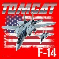 Tomcat F14 Fighter Jet Santa Hat thumb 1