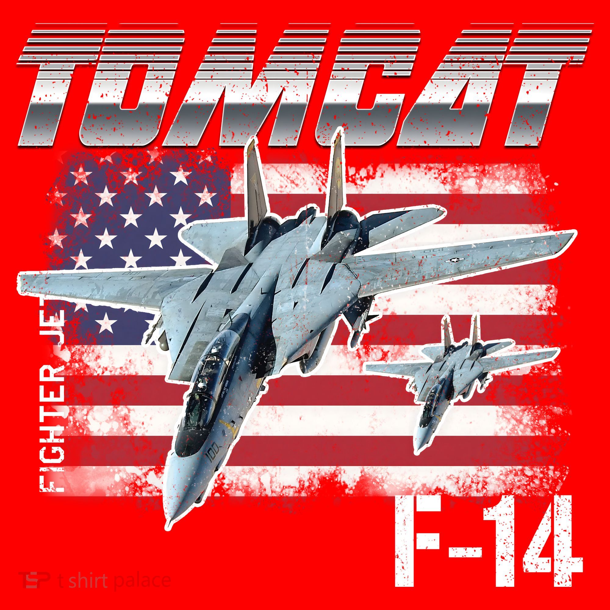 Tomcat F14 Fighter Jet Santa Hat