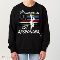 The Forgotten First Responder Tribute To Electrical Lineman Women's Sweatshirt thumb 0