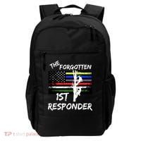 The Forgotten First Responder Tribute To Electrical Lineman Backpack thumb 0
