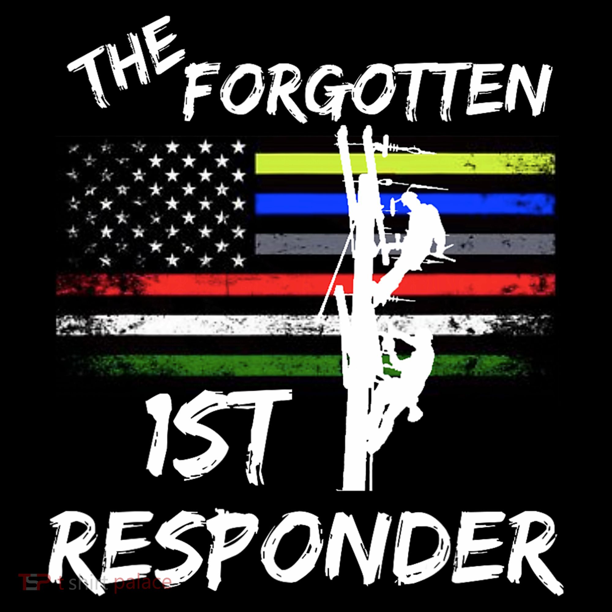 The Forgotten First Responder Tribute To Electrical Lineman Women's Hoodie