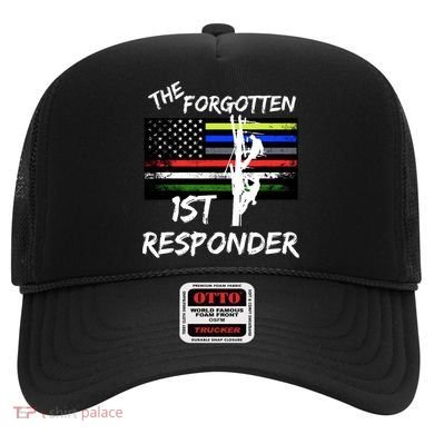 The Forgotten First Responder Tribute To Electrical Lineman Hat