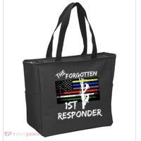 The Forgotten First Responder Tribute To Electrical Lineman Tote Bag thumb 2